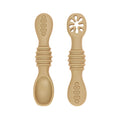 2PCS Baby Silicone Training Spoons | Kids Feeding Set