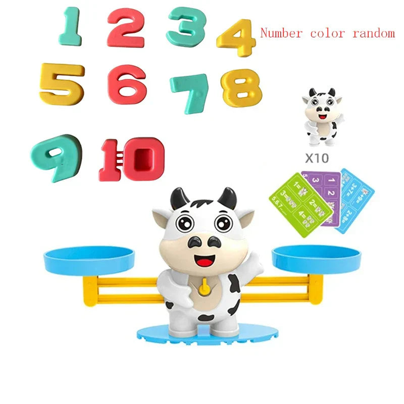 Monkey Balance Math Game Montessori Toys for Kids & Preschool