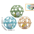 Baby Soft Rattle Ball Toy - Sensory & Teething for 0-12M