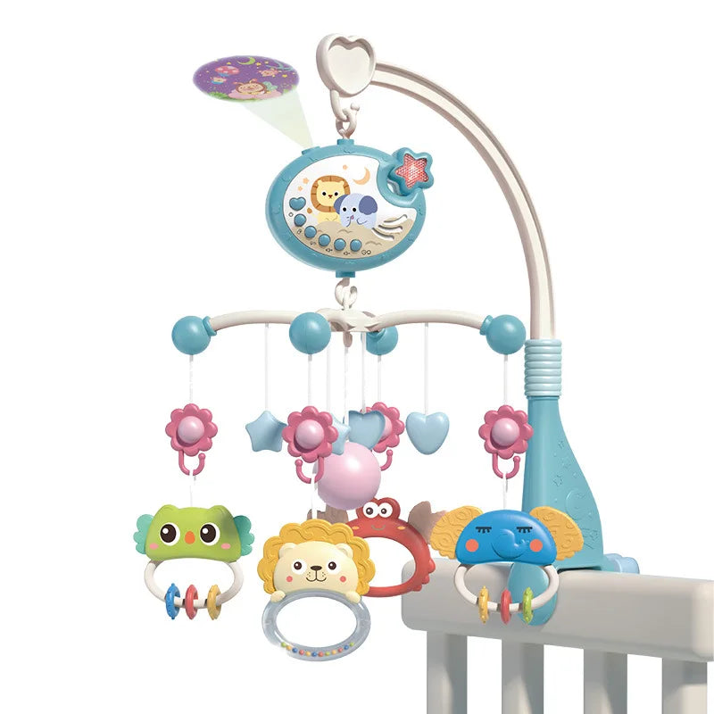 Baby Crib Rattles and Star Projection Toys (0-12 Months)