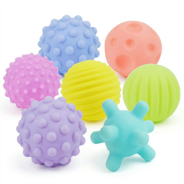 Textured Sensory Balls – Tactile Development & Soft BPA-Free Set