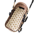 Cartoon Bear Baby Stroller Seat Cushion Cotton Soft Newborn Car Seat Pad Infant Pushchair Mattress Mat Kid Pram Accessories