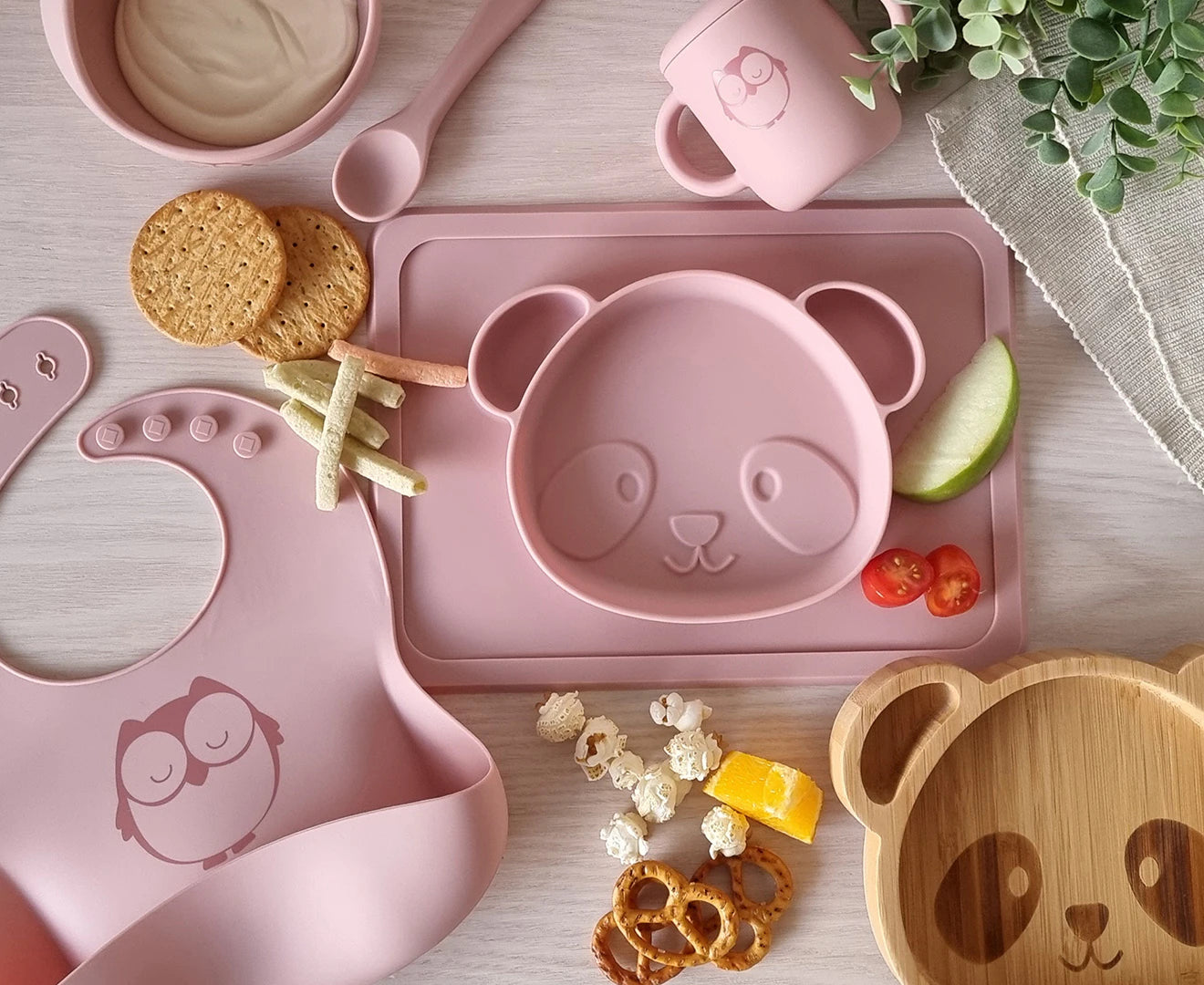 Silicone Panda Suction Plate