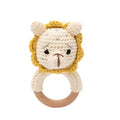 Baby Crochet Animal Rattle Toy, Crib Comfort Doll