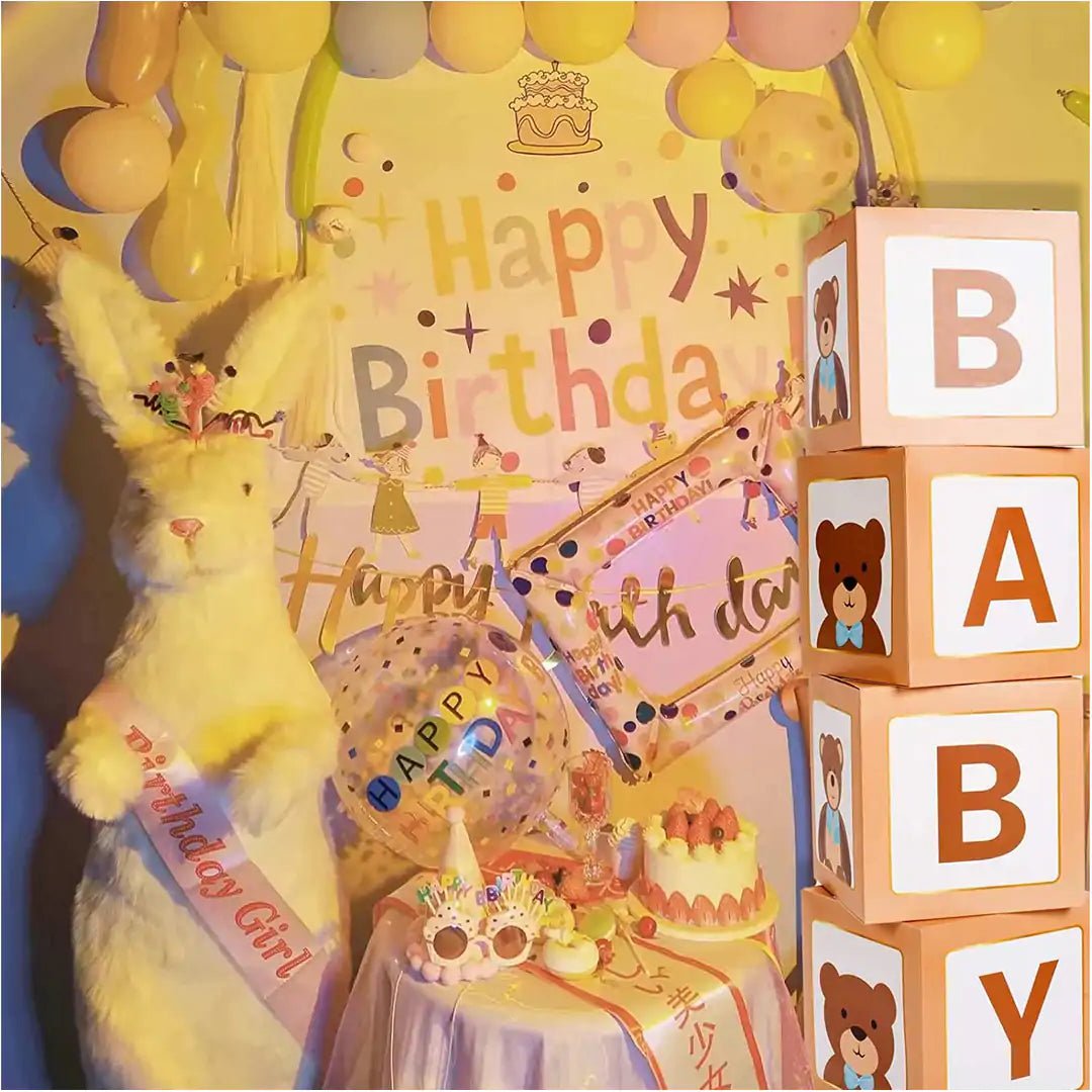 Teddy Bear Baby Boxes Set