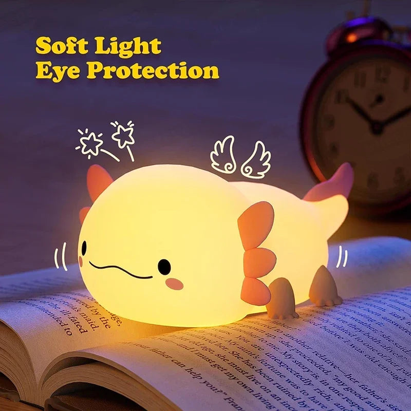 Silicone Night Light Nursery Lamp with Touch Control