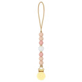 Pacifier Clips Chain Silicone Beads BPA Free DIY Dummy Clip Holder Soother Chains Baby Teething Toys Chew Shower Gifts Dropship
