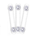 3/5Pcs Multi-Functional Baby Child Safety Lock Drawer Refrigerator Locktransparent Anti-Opening Soft Strap Safety Lock
