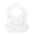 1Pcs Silicone Bibs for Kids Newborn Baby Feeding Tableware Waterproof Baby Bibs for Toddler Feedings Bibs Burp Cloths Baby Stuff