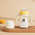 240Ml Baby Bottle, Suitable for Water and Formula, with Handle and Lid, Easy to Hold, Unisex Feeding Bottle - Perfect Gift