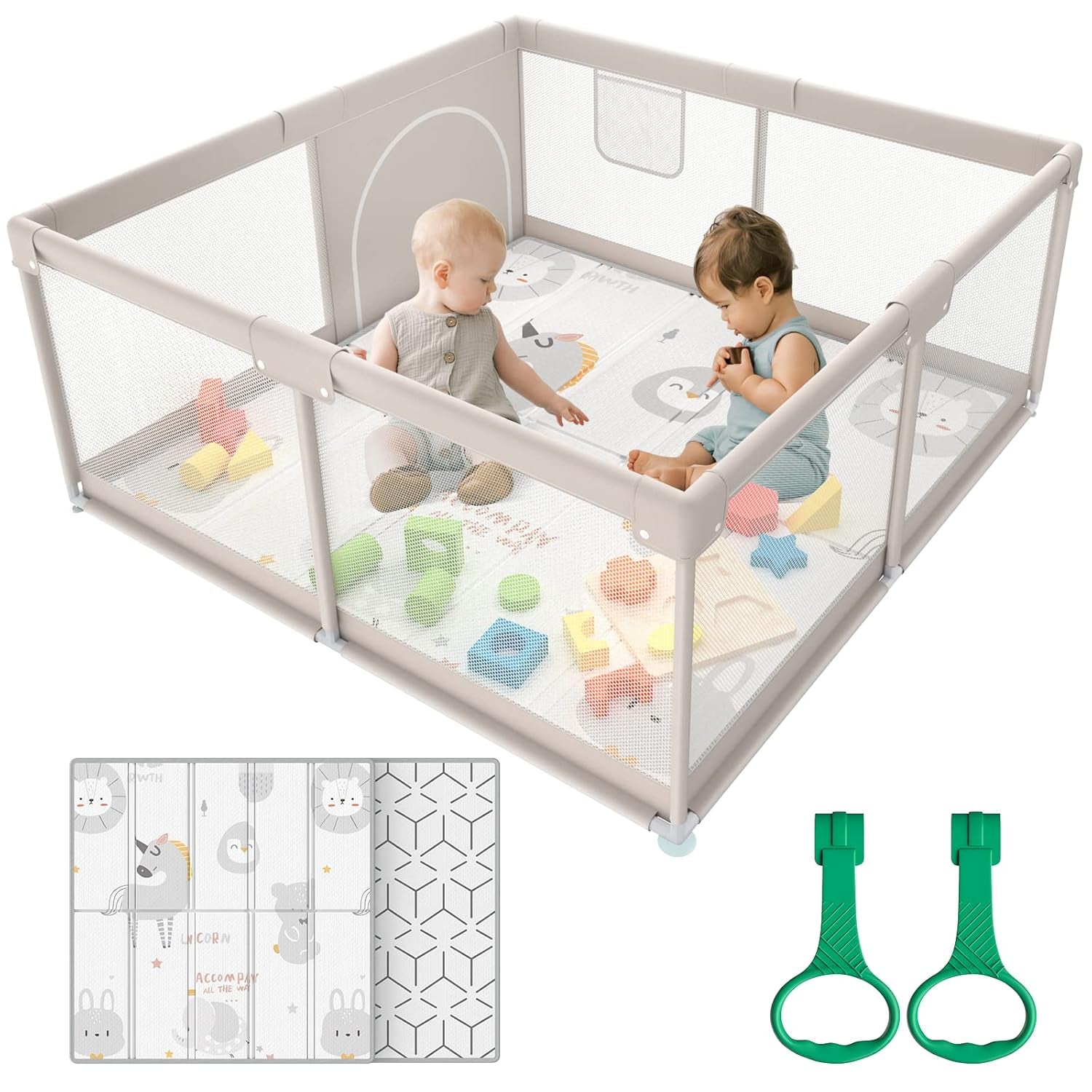 Play Pen for Kids, Play Pens for Babies and Toddlers for Apartment