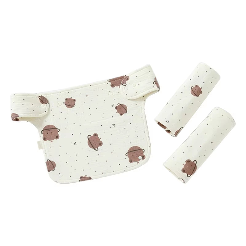Baby Waist Stool Drool Bib Softcotton Teething Pad Newborn Infants Saliva Towel Multifunction Baby Carrier Baby Strap
