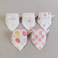 5Pcs Baby Bibs Cotton Bandana Triangle Cartoon Print Towel