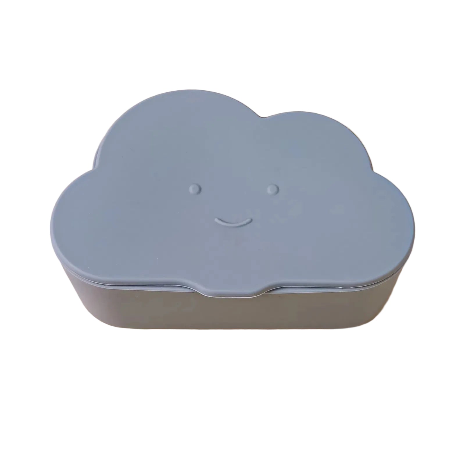TYRY HU BPA Free Kids Silicone Food Storage Box Solid Color Baby Snack Cup Portable Children Snacks Container with Lid