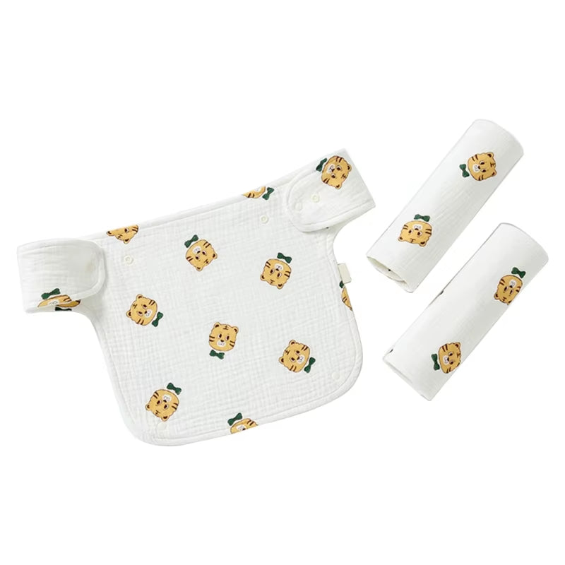 Baby Waist Stool Drool Bib Softcotton Teething Pad Newborn Infants Saliva Towel Multifunction Baby Carrier Baby Strap