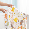 Cotton Muslin Swaddle Blanket – Soft Breathable Newborn Wrap