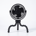 Clip-On Stroller Fan – Rechargeable Flexible Tripod Baby Fan