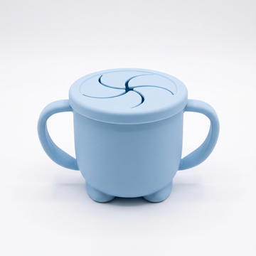 Silicone Baby Snack Cup – Spill-Proof Toddler Food Container