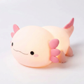Squishy Axolotl Night Light – Dimmable Silicone Nursery Lamp
