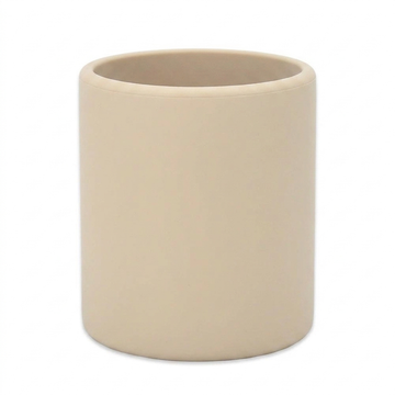 Silicone Learning Cup – Easy-Grip Toddler Trainer with Snack Lid