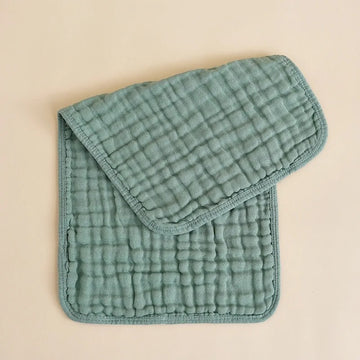 6-Layer Baby Muslin Burp Cloths – Soft, Absorbent Towel