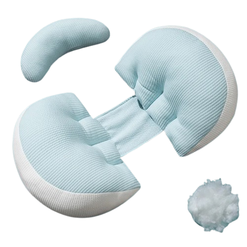 Maternity Waist Pillow | Soft Cotton Pregnancy Support Cushion