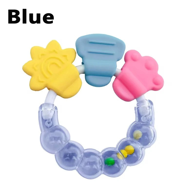 Silicone Baby Teether Toy – Food Grade, BPA-Free Chew