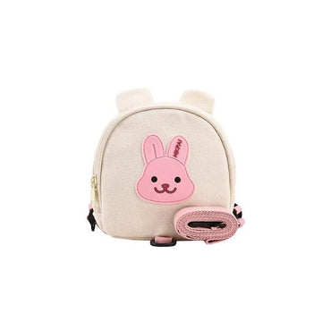 Canvas Kids Backpack – Lightweight School Bag with Cute Animal Design